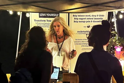 Rockstar Blends Hits the Cannadelic Night Market in St. Petersburg